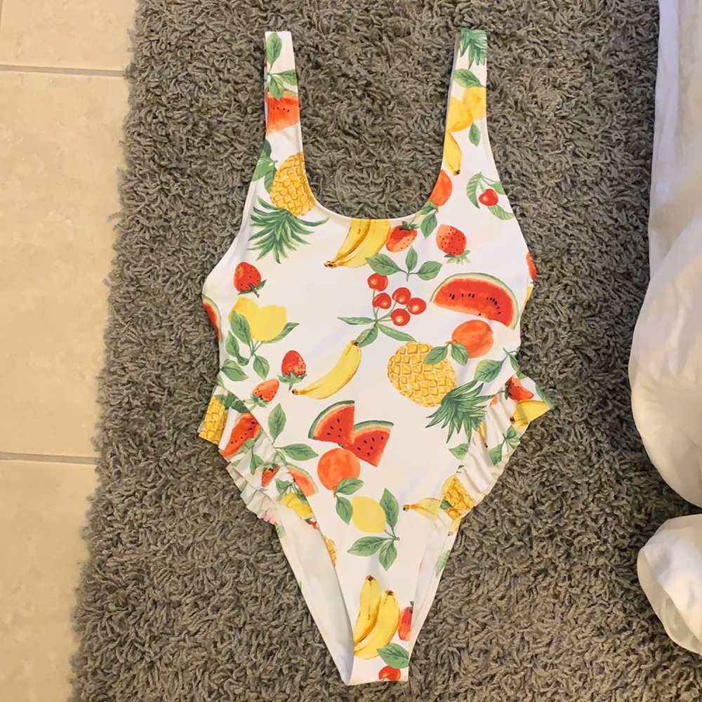 One piece bathing suit